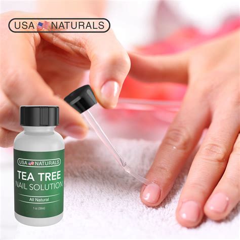 Tea Tree Oil Toenail Treatment - Effective Toenail & Finger Nail Solution with Naturally Sourced ...