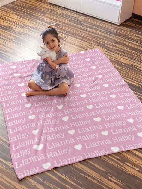 Personalized Baby Blanket With Name at Clara Stamps blog