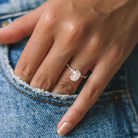 Engagement Ring Delicate Band at Carlos Harper blog