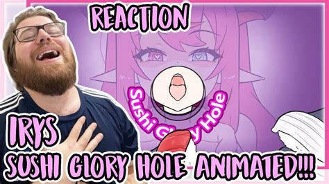 BRILLIANT!!! IRyS "Sushi Glory Hole" Animated | Laverick Reacts - YouTube