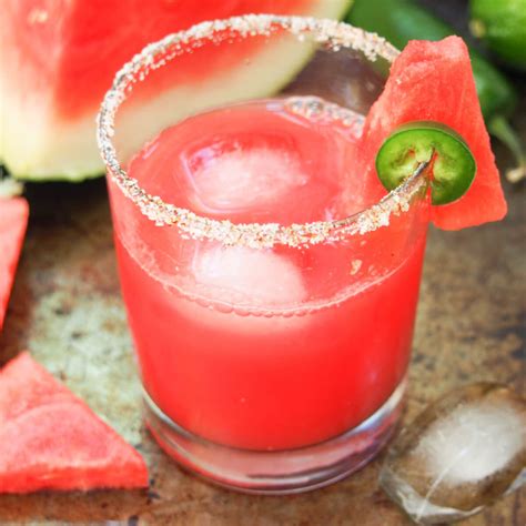 Spicy watermelon margarita | Recipe Cart | Recipe Cart