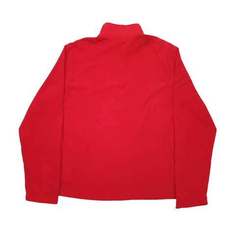 Mens Starter Red Quarter Zip Jumper L – Bundl Clothing