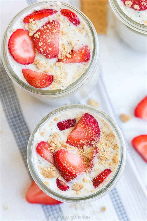Strawberry Cheesecake Overnight Oats Without Yogurt at Paul Brower blog