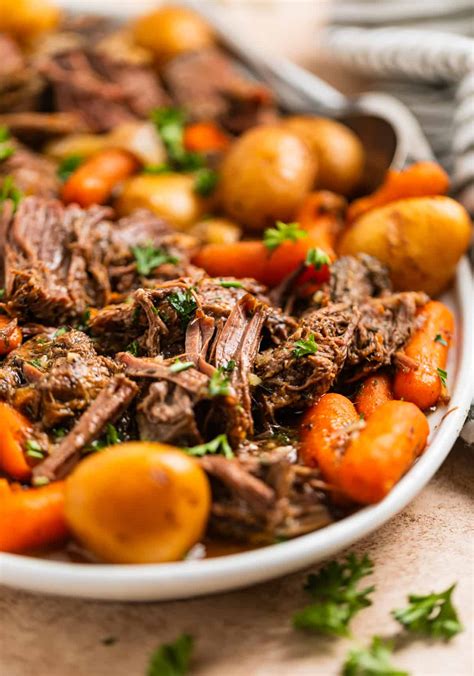 Carrots Lb Chuck Roast Instant Pot Cook Time Easy Roast Beef Instant ...