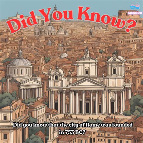 Unveiling History: The Founding of Rome in 753 BC - Obebiku