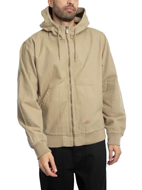 Dickies Duck Canvas Unlined Hooded Jacket - Desert Sand | Standout