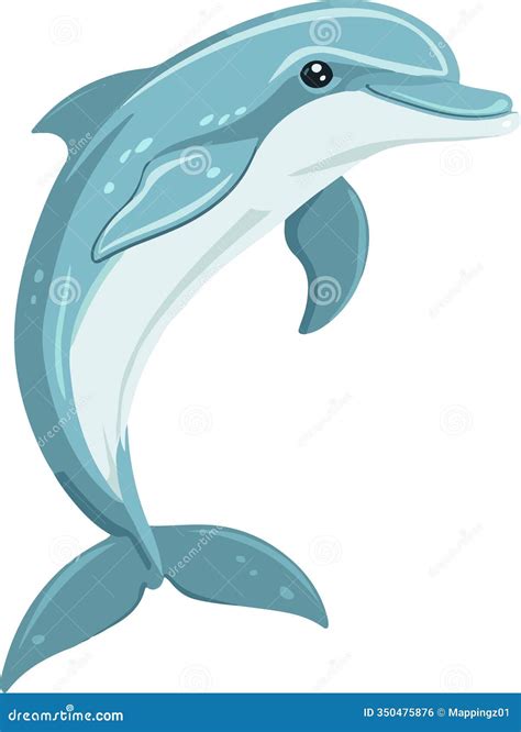 Dolphin Clipart. Dolphin Vector Clipart. Dolphin Isolated Clipart ...