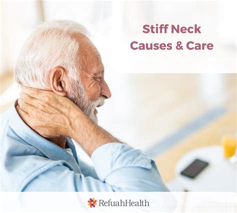 Stiff Neck: Causes & Care - Refuah Health