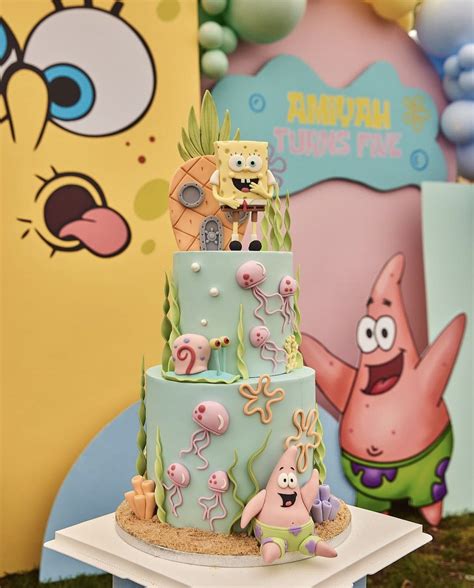 Spongebob Birthday Cake