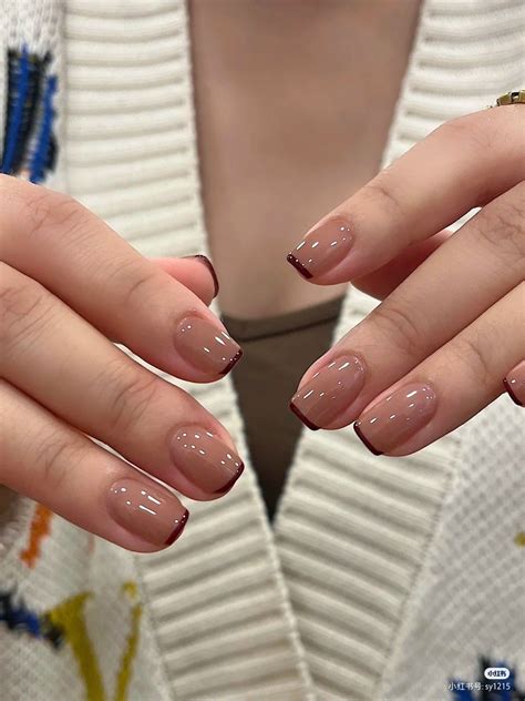 Pin by Moonnnnn_1712 on Nails | Gel nails, French nails, Nude nails