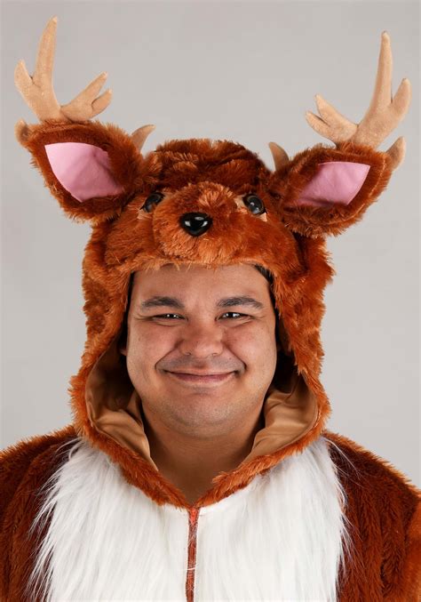 Plus Size Men's Dashing Deer Costume | Plus Size Animal Costumes