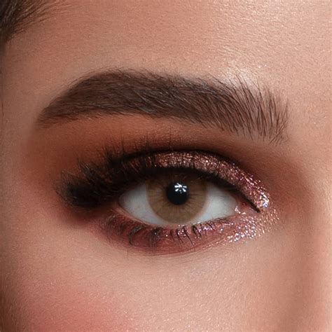 Luminous Hazel Color Contact Lenses - Diamond Eye