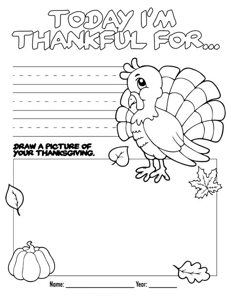 10 Best Thanksgiving Printable Activity Sheets PDF for Free at Printablee