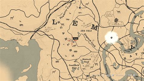 Poisonous Trail Maps and treasure location - Red Dead Redemption 2 ...