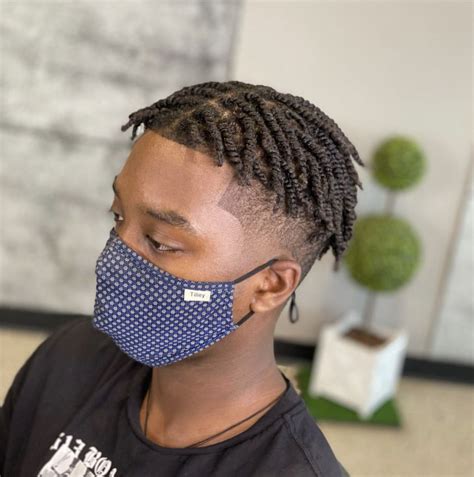 60 Two-Strand Twists That Make Black Men Shine | Short hair twist ...