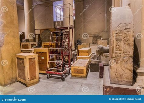 CAIRO, EGYPT - JANUARY 27, 2019: Various Exhibits in the Egyptian Museum in Cairo, Egy Editorial ...