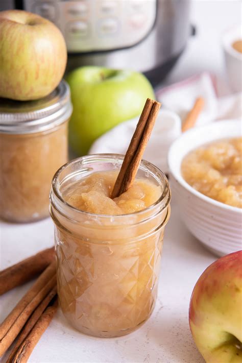 Instant Pot Applesauce - Quick and Easy! - Kristine's Kitchen