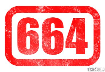 664 Text Effect and Logo Design Number