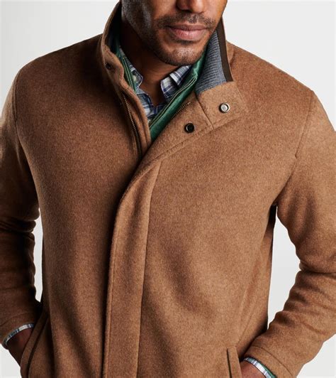 Crown Flex-Fleece City Coat | Men Peter Millar Jackets & Coats ...