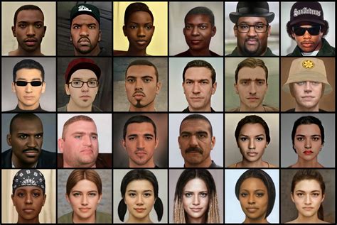 San Andreas Characters