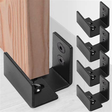 5 Pack Barn Door Guide Bracket Set Adjustable Barn Door | Desertcart INDIA