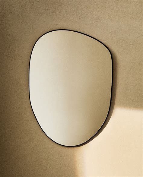 SMALL ASYMMETRIC WALL MIRROR | Zara Home United States of America