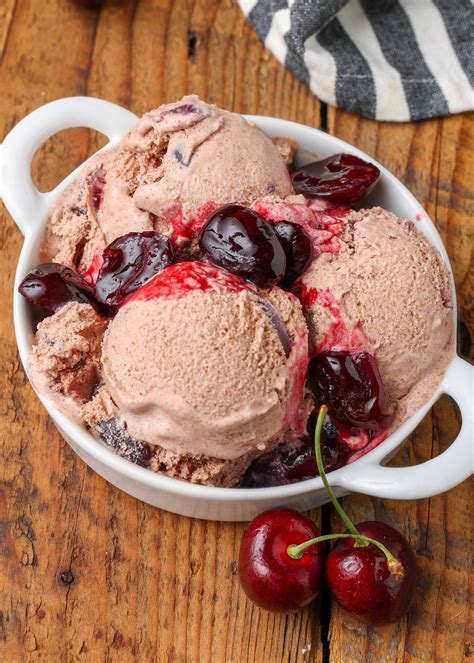 Cherry-Chocolate Ice Cream Recipe