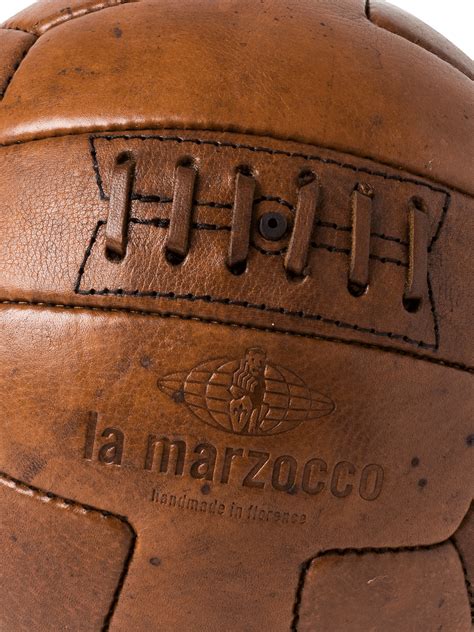 Leather Soccer Ball - La Marzocco