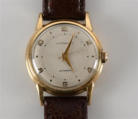 Sold Price: Vintage Wittnauer Automatic Men's Wristwatch - February 4 ...