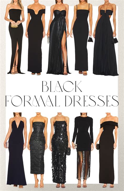 20 Black Dresses Sure to Turn Heads - Andee Layne | Black tie event ...