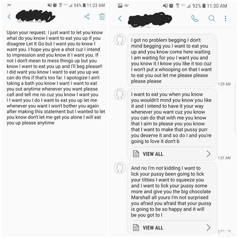 Guy with wrong number begs for pussy for an hour while I reply solely ...