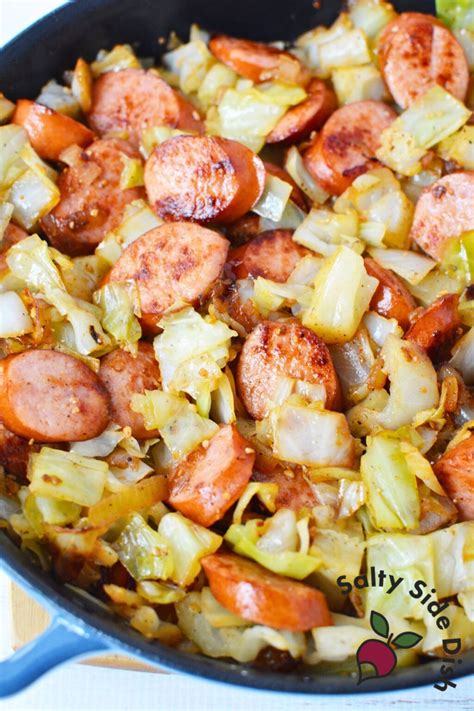 Fried Cabbage and Kielbasa (Easy One-Pan Recipe)