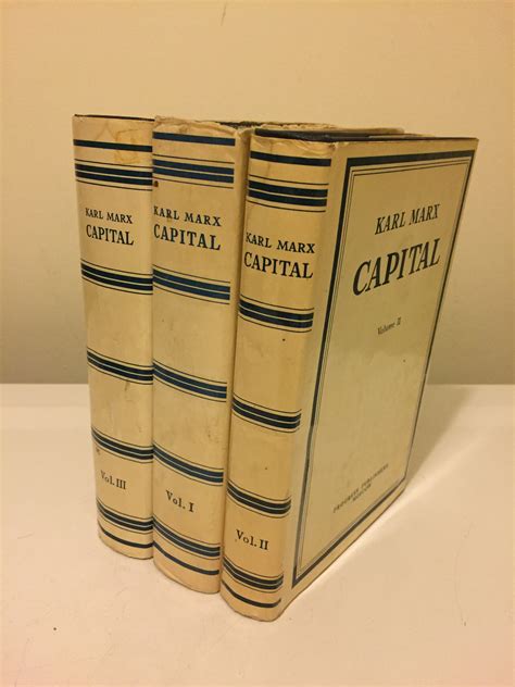 CAPITAL - VOLUME 1-2-3 by KARL MARX: As New Hardcover (1971) 5th or ...