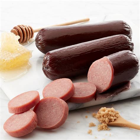 Sweet & Smoky Turkey Summer Sausage 4-Pack | Hickory Farms
