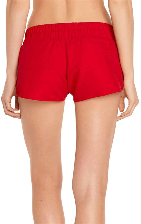 Women's Swim Short - Red - Wet Effect, Inc.