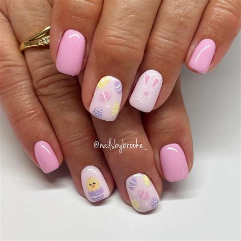 21 Easy Cute Easter Nail Designs - Sparkling Boy Ideas