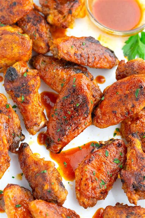 Crispy Oven-Baked Buffalo Wings Recipe (Super Easy!) - Borrowed Bites