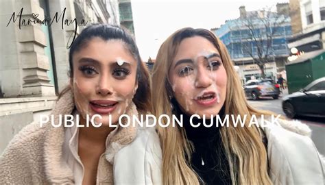 NEW LONDON PUBLIC CUMWALK - the most daring one yet! 😱 We interact with ...