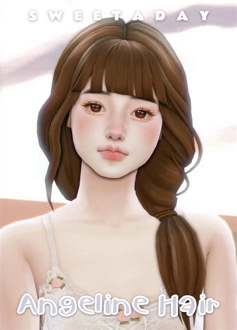 Sims 4 Body Hair, Sims Hair, Sims 4 Mods Clothes, Sims Mods, Hair Jelly, Pelo Sims, Mod Hair ...