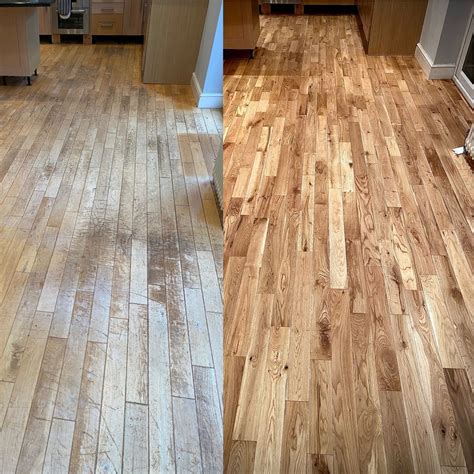 Before And After Refinish Hardwood Floors Grey - Ylos