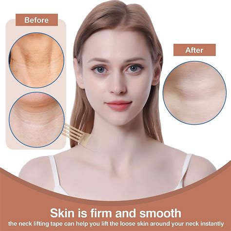 20 Pcs Neck Lifting Tape | Tape for Neck Lift | Instant Neck Lift Tape