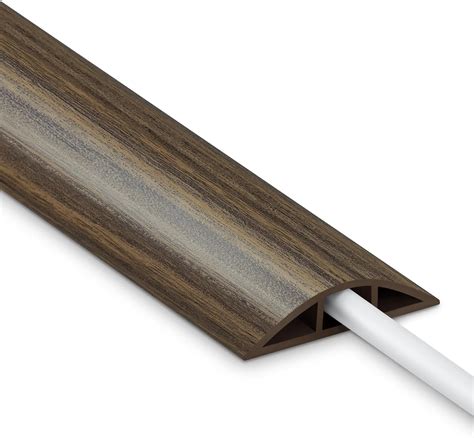 Amazon.com: Misty Brown Wood Cord Hider - 4FT Soft Cord Protector, Hide ...