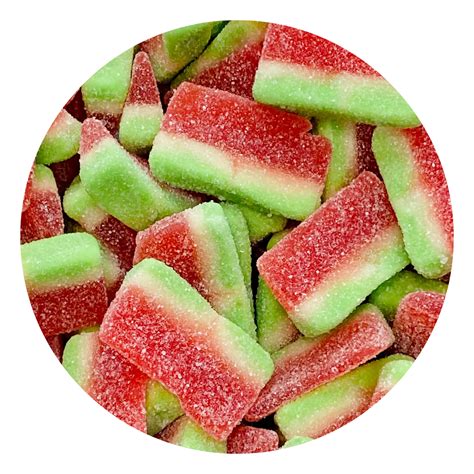 Sour watermelon slice 100g – Yamba Fudge