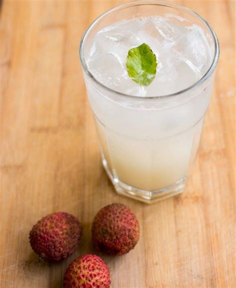 WhenIAte: Lychee Ginger Cooler | Summer drinks, Lychee juice, Sweet drinks