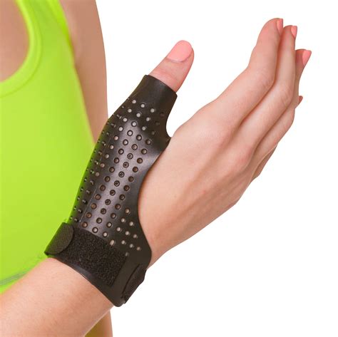 BraceAbility Hard Plastic Thumb Splint | Arthritis Treatment Brace to Immobilize & Stabilize CMC ...