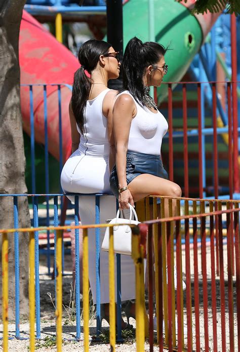 Bootylicious! Kim Kardashian Exposes Larger Than Ever Butt In Sexy ...