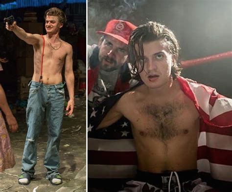 my new plaid pants: Gratuitous Joe Keery