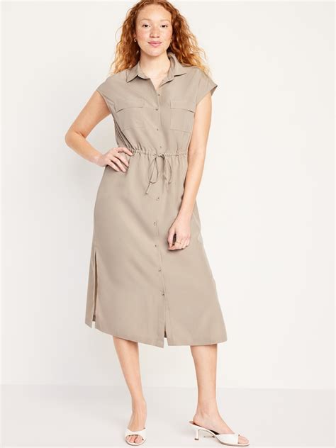 Women's Waist Defined Dresses | Old Navy