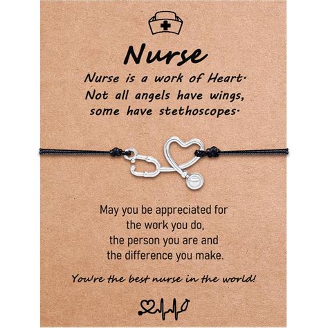Amazon.com: Smilebelle Nurse Gifts for Women, Nurse Bracelets as Nurse ...