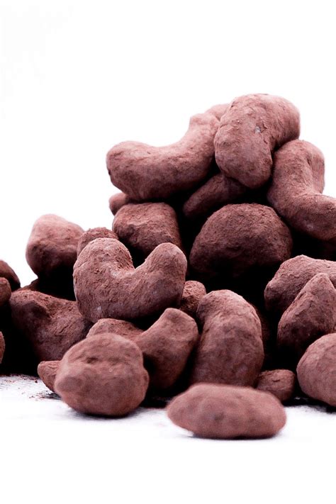 Dark Chocolate & Cocoa Cashews - Roasted & Raw